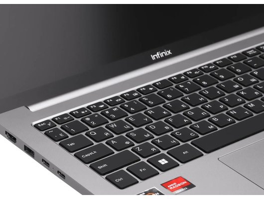 Ноутбук Infinix Xbook B16 BL61A7H/71005000502/Ryzen 7-7735HS/16Gb DDR5/512Gb/16 WUXGA IPS/Win11 серый